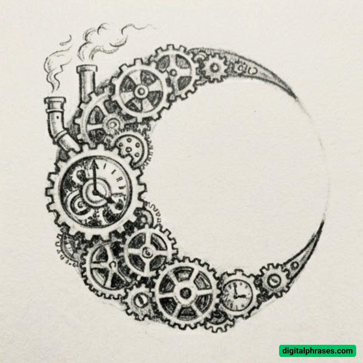 21 Moon Drawing Ideas