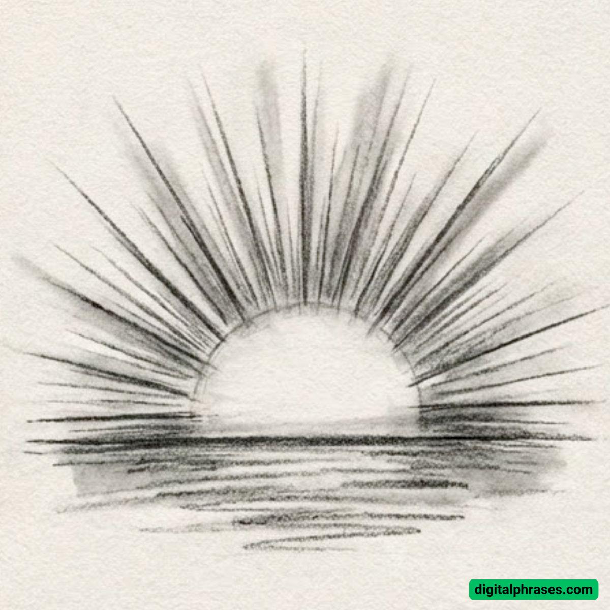 22 Sun Drawing Ideas
