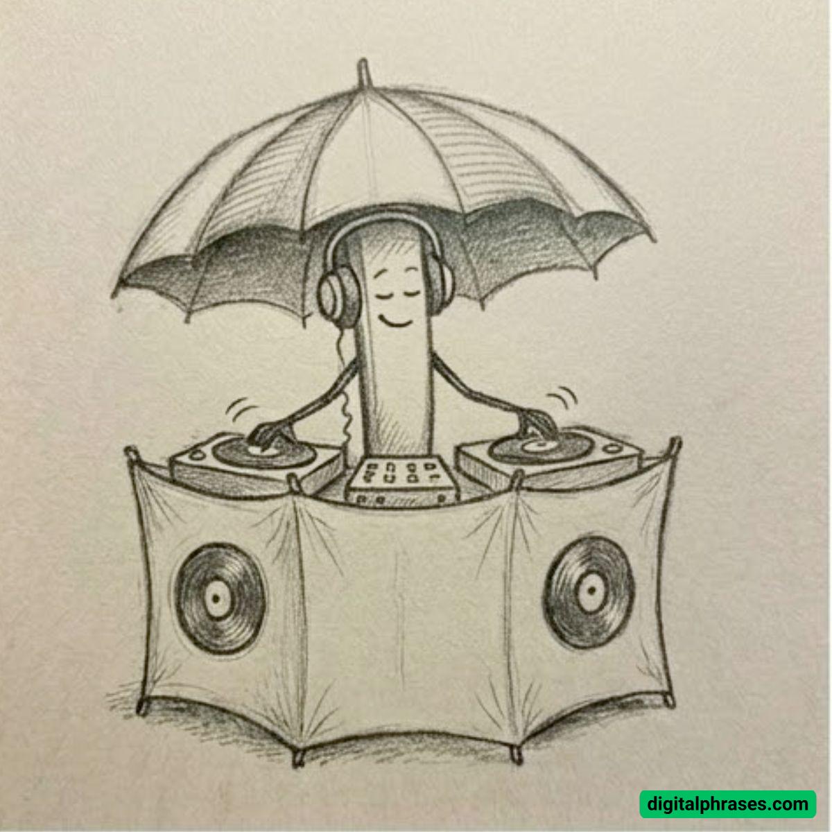 14 Umbrella Drawing Ideas