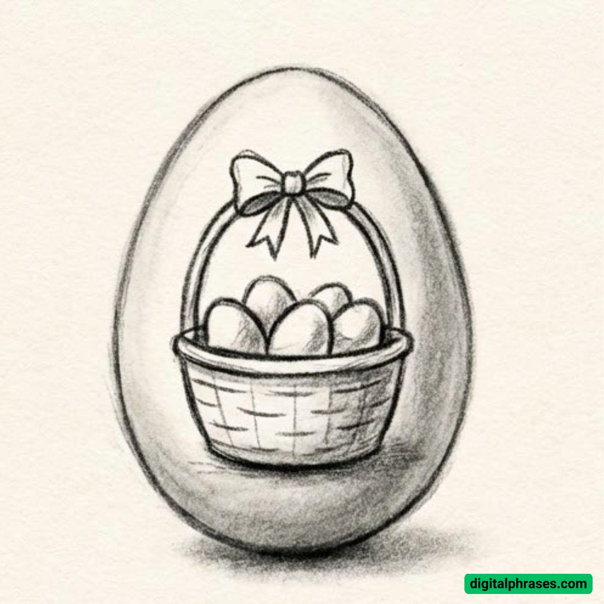 20 Easter Egg Drawing Ideas