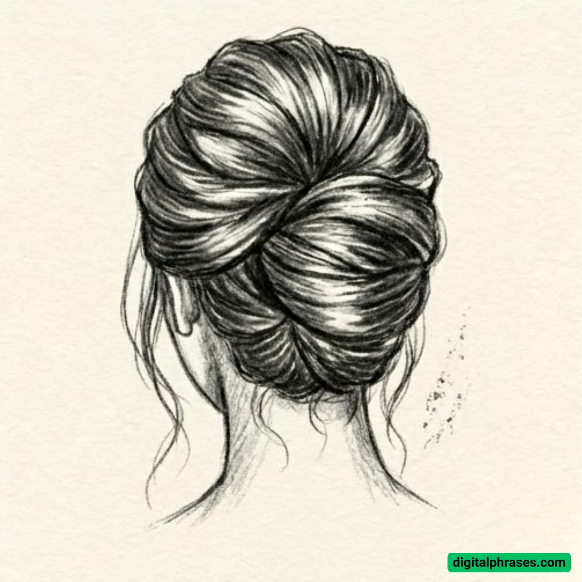 20 Female Hairstyle Drawing Ideas