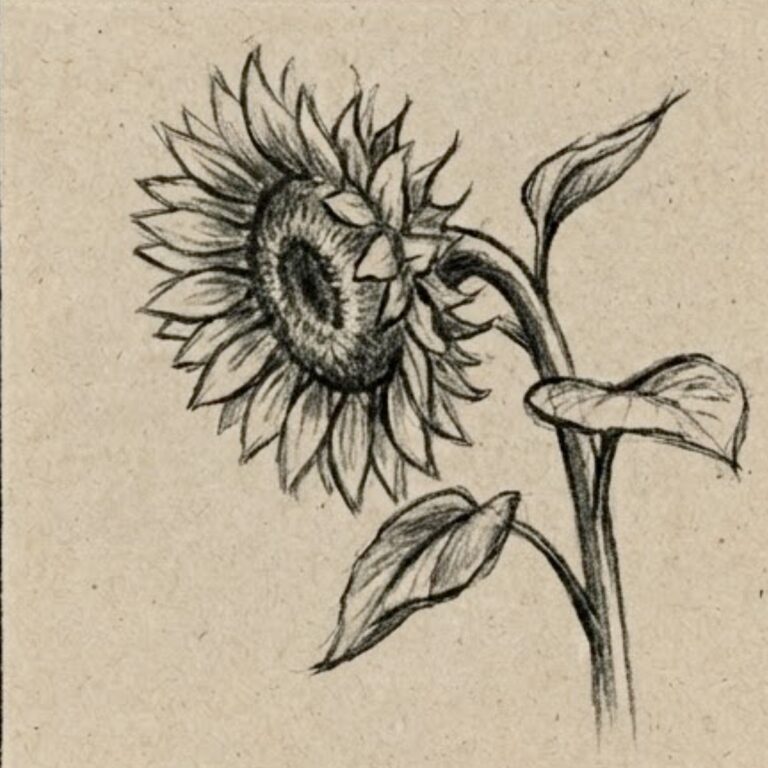 29 Flower Drawing Ideas