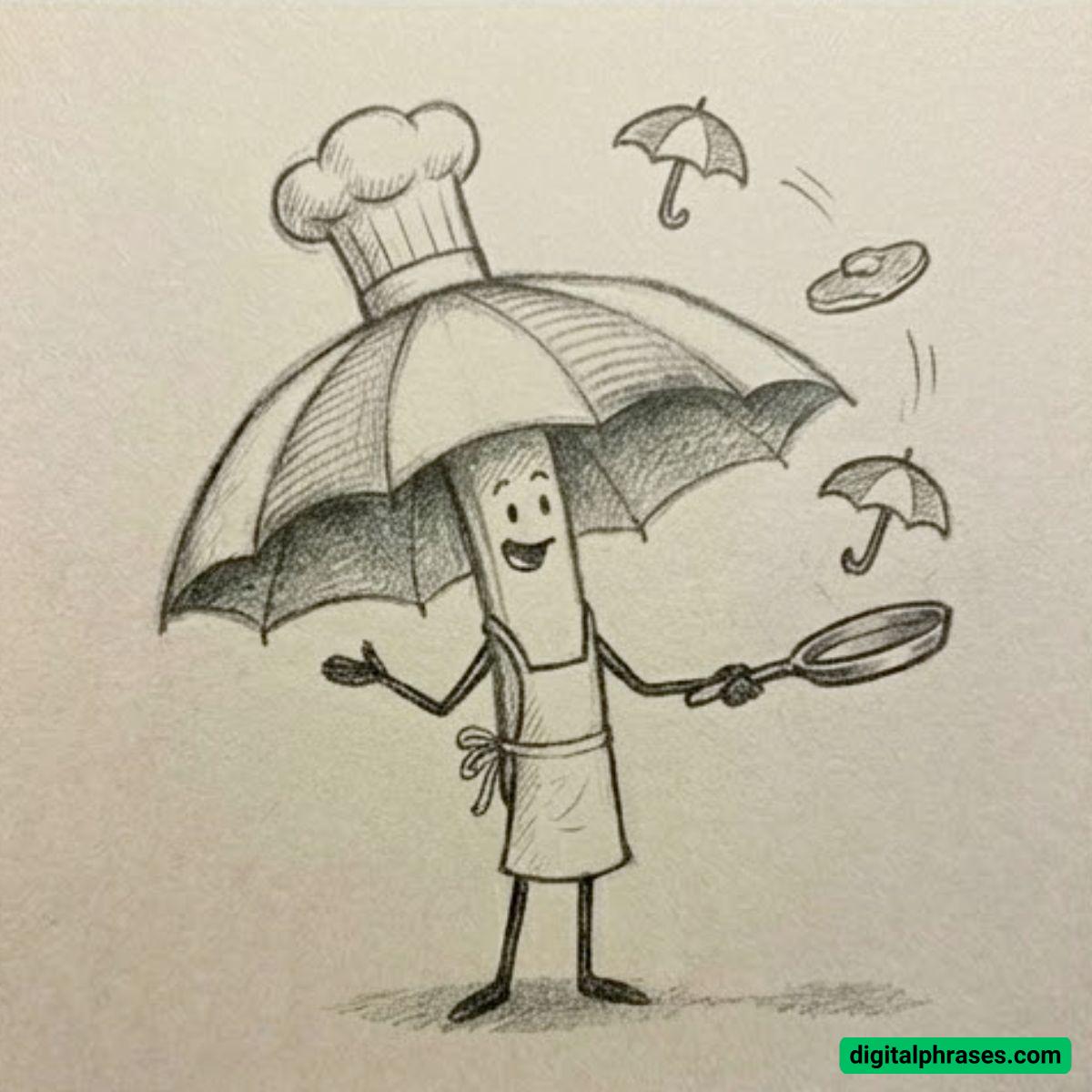 14 Umbrella Drawing Ideas