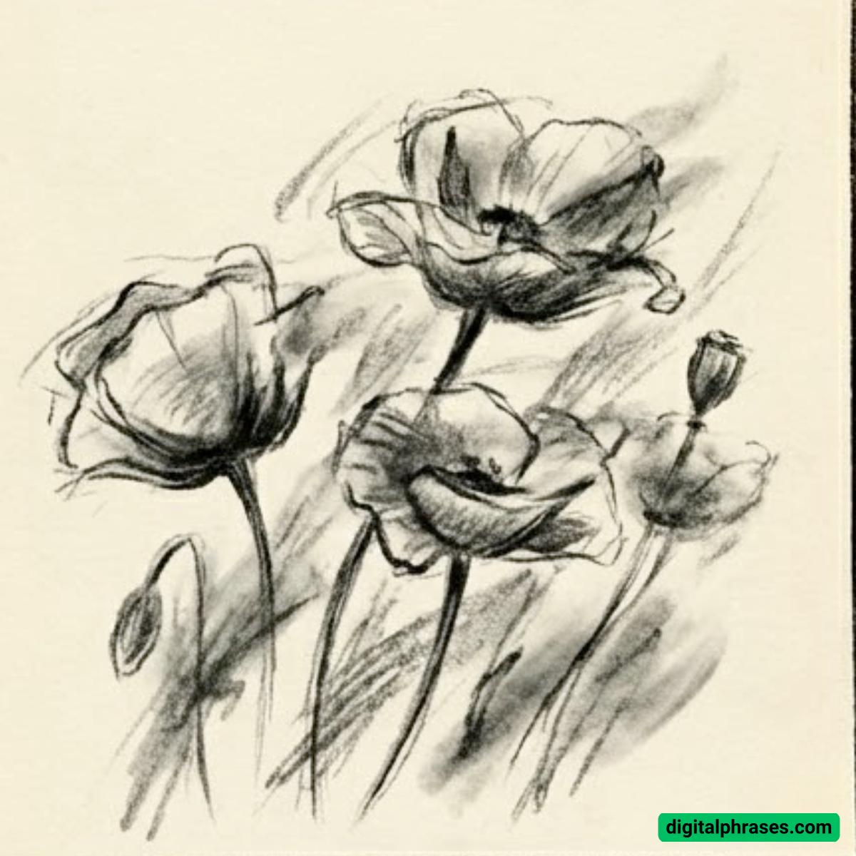 29 Flower Drawing Ideas