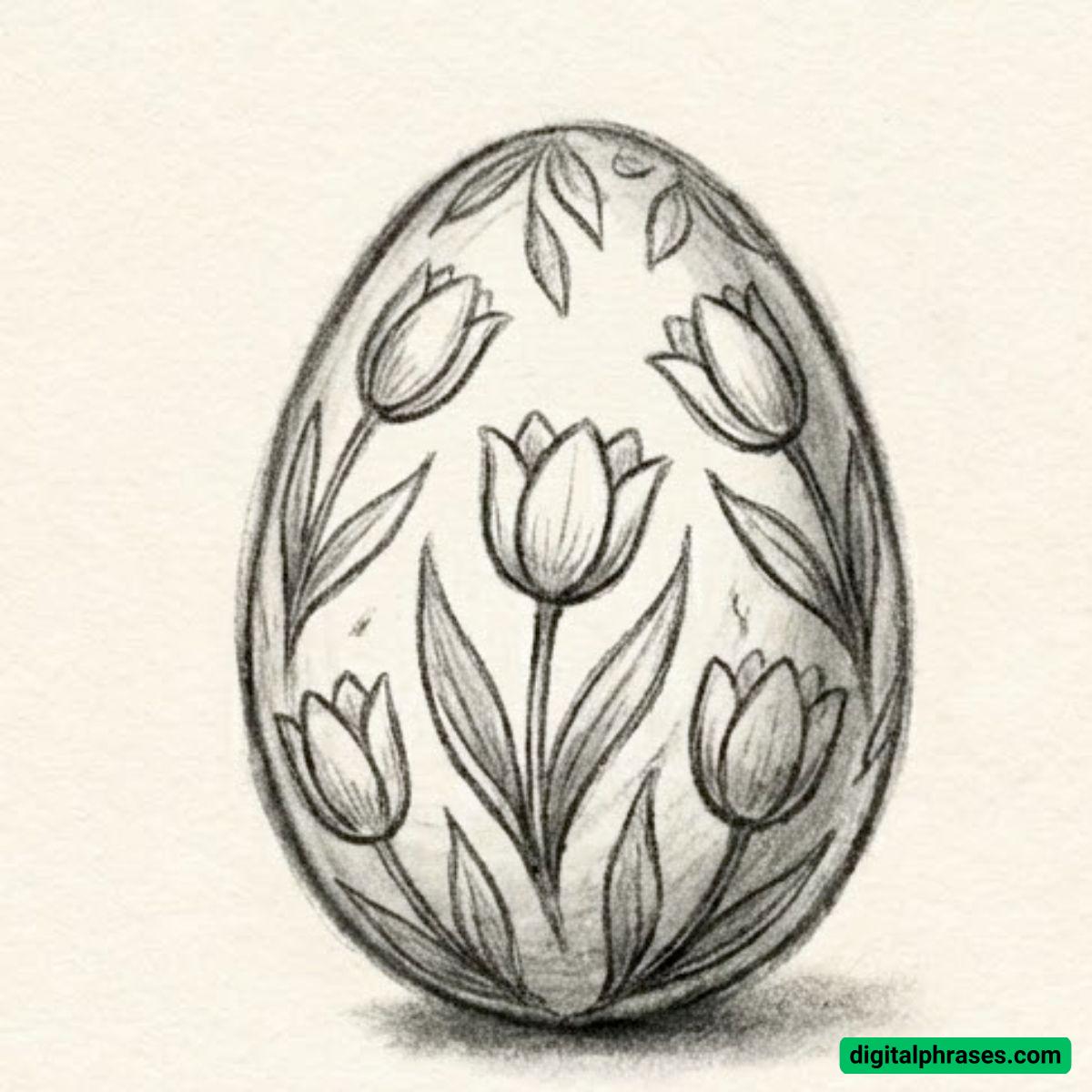 20 Easter Egg Drawing Ideas