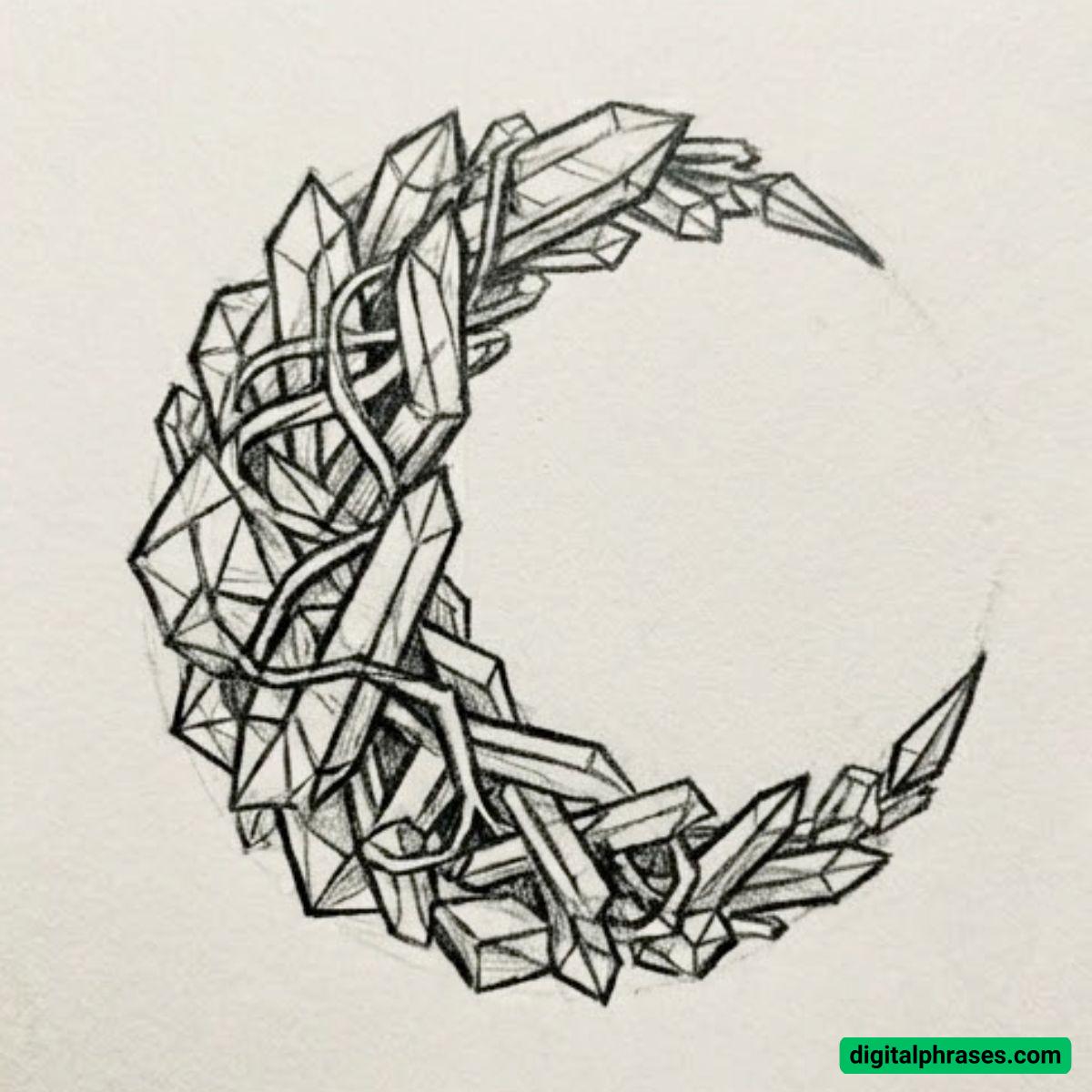 21 Moon Drawing Ideas 21 Moon Drawing Ideas