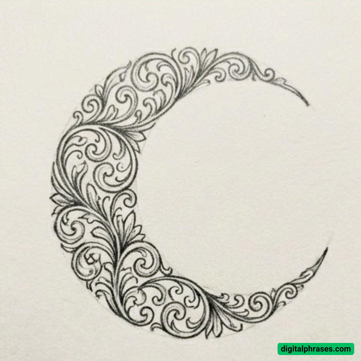 21 Moon Drawing Ideas