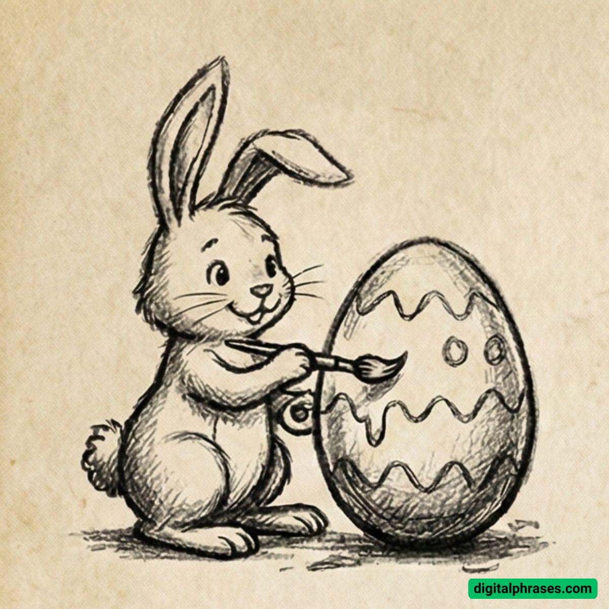 21 Easter Bunny Drawing Ideas 21 Easter Bunny Drawing Ideas