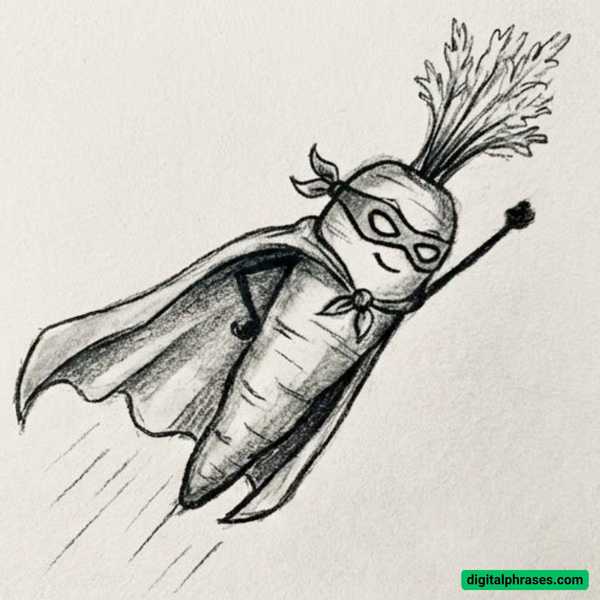 22 Carrot Drawing Ideas 22 Carrot Drawing Ideas