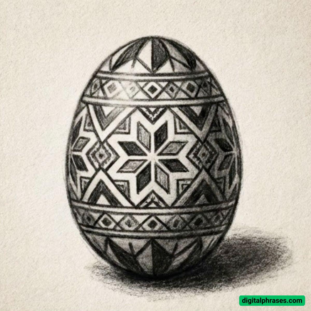 20 Easter Egg Drawing Ideas