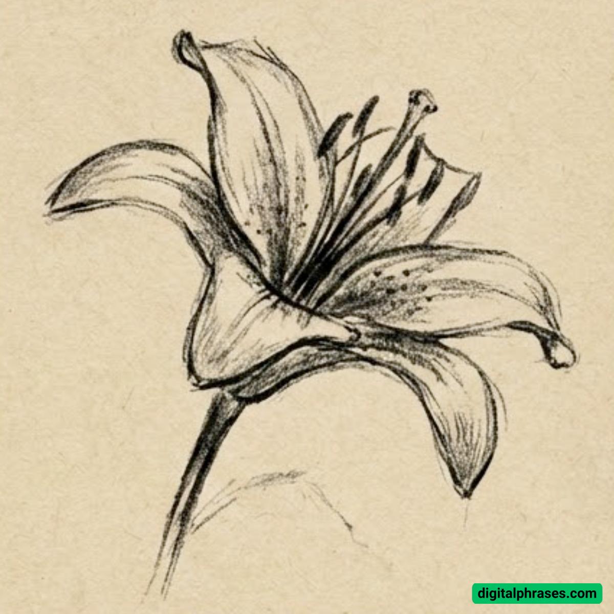 29 Flower Drawing Ideas 29 Flower Drawing Ideas