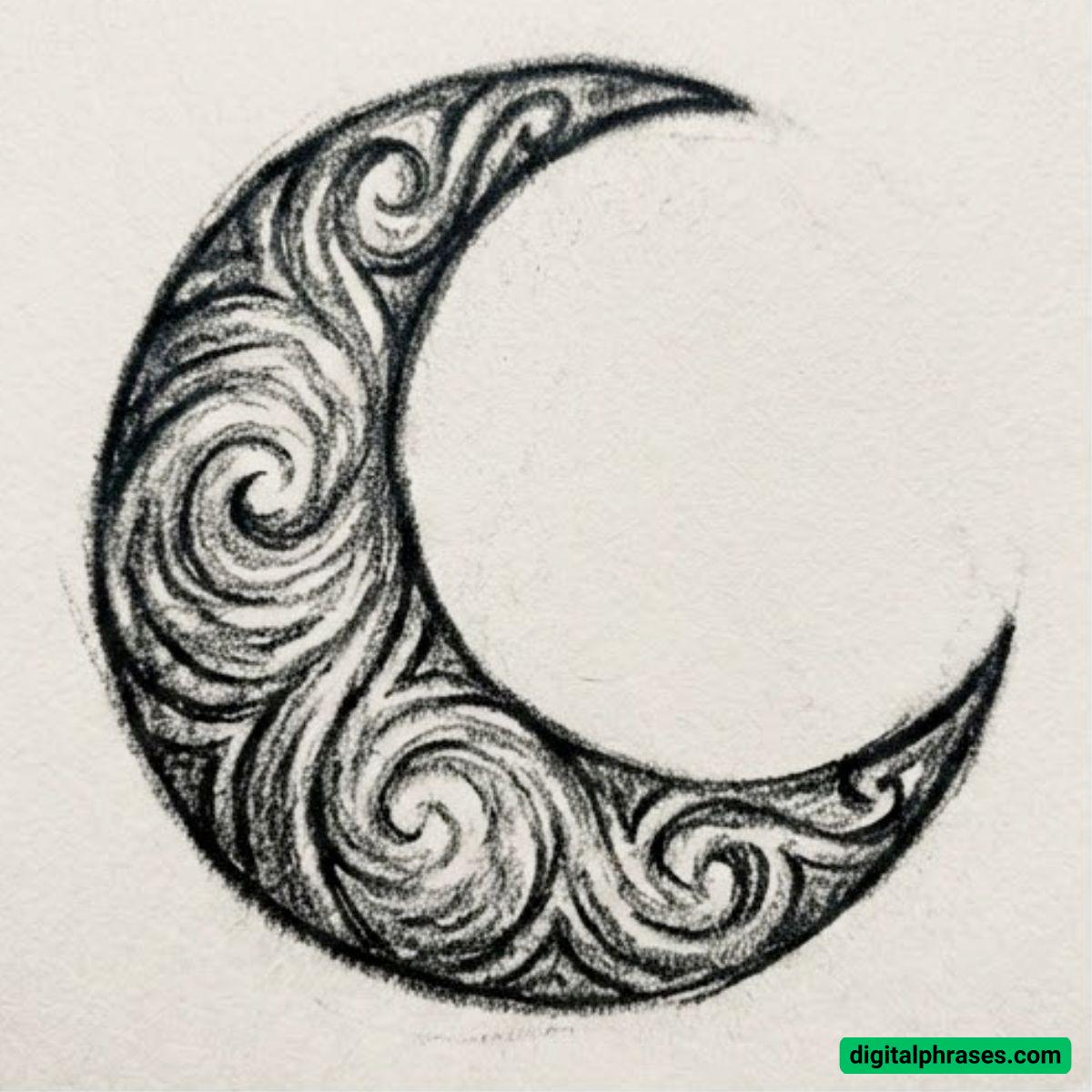 21 Moon Drawing Ideas 21 Moon Drawing Ideas