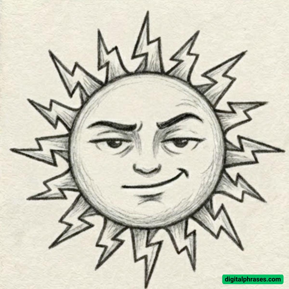 22 Sun Drawing Ideas