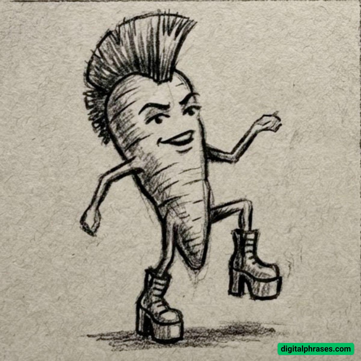 22 Carrot Drawing Ideas 22 Carrot Drawing Ideas