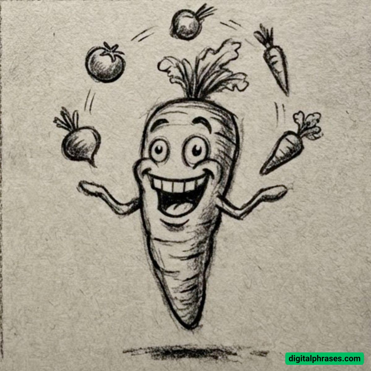 22 Carrot Drawing Ideas 22 Carrot Drawing Ideas