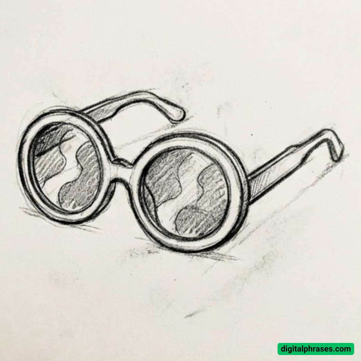 15 Drawing Ideas of Sunglasses 15 Drawing Ideas of Sunglasses