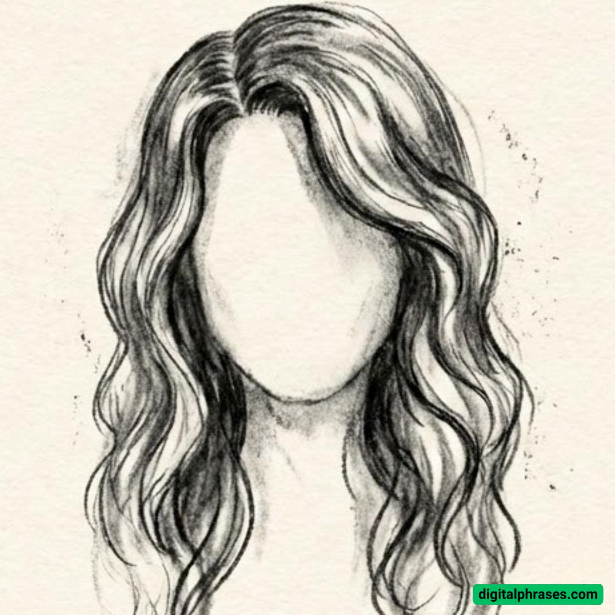 20 Female Hairstyle Drawing Ideas