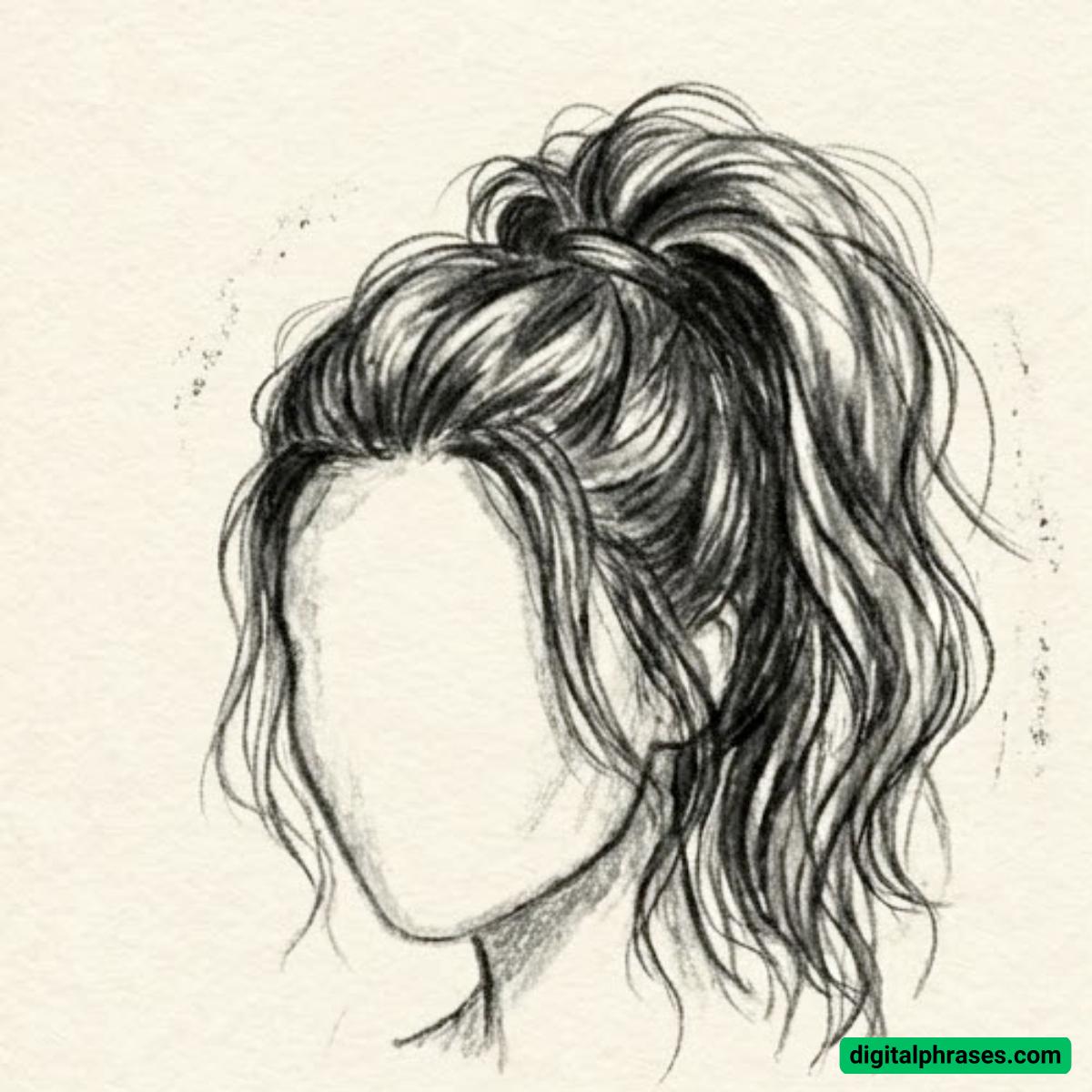 20 Female Hairstyle Drawing Ideas 20 Female Hairstyle Drawing Ideas