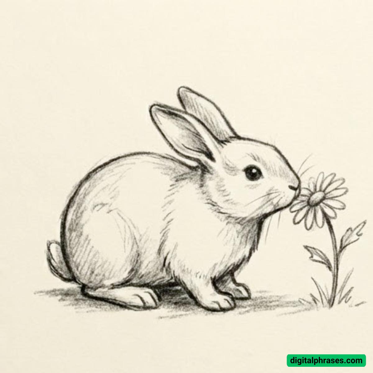 20 Rabbit Drawing Ideas