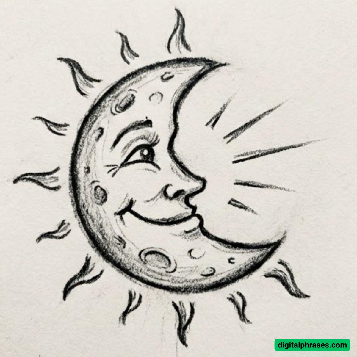 21 Moon Drawing Ideas