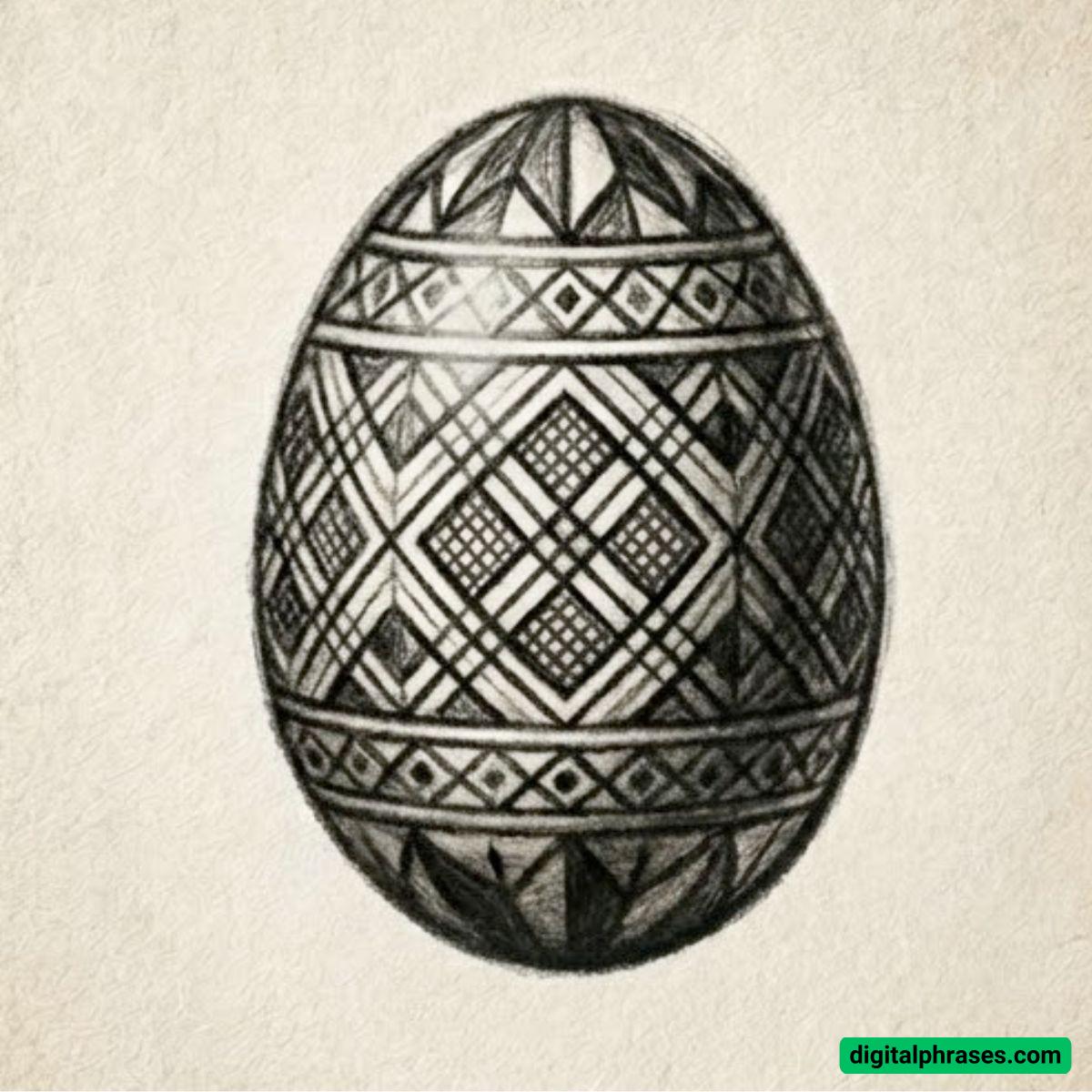 20 Easter Egg Drawing Ideas
