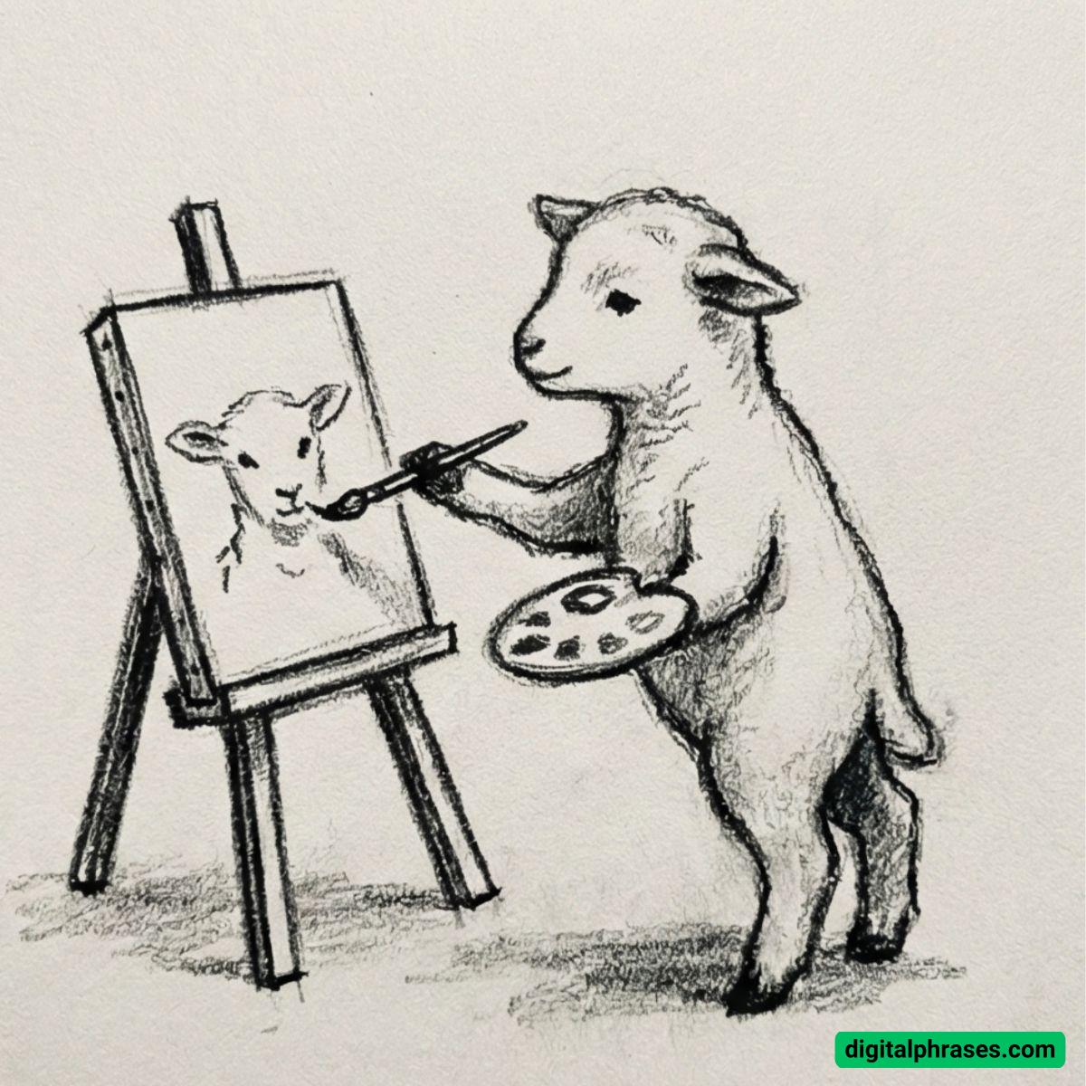 22 Lamb Drawing Ideas 22 Lamb Drawing Ideas