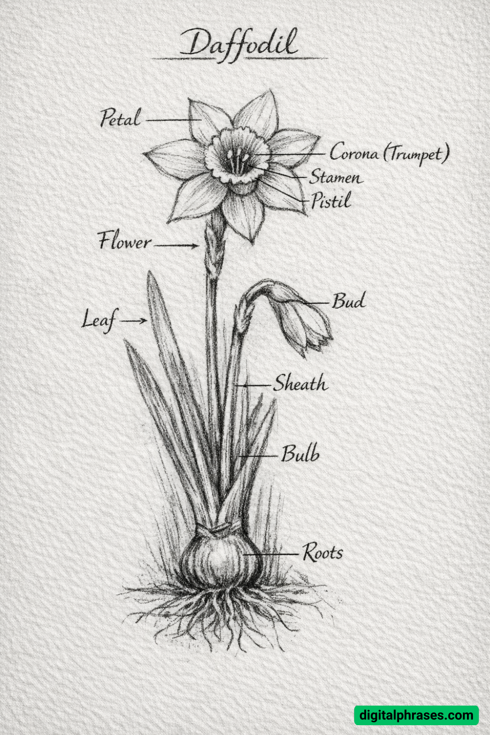 18 Daffodil Drawing Ideas