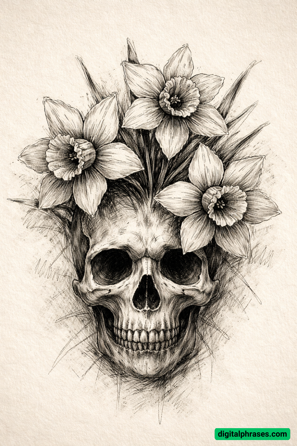 18 Daffodil Drawing Ideas 18 Daffodil Drawing Ideas