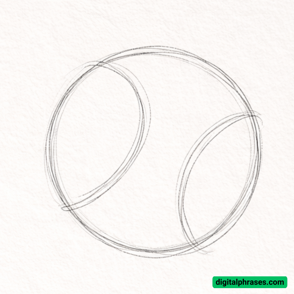 How To Draw a Baseball