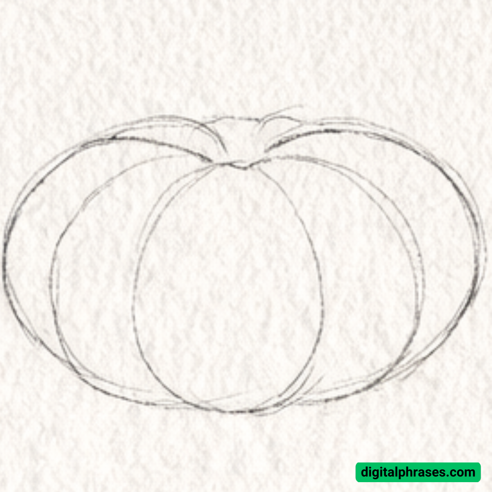 How To Draw a Pumpkin How To Draw a Pumpkin