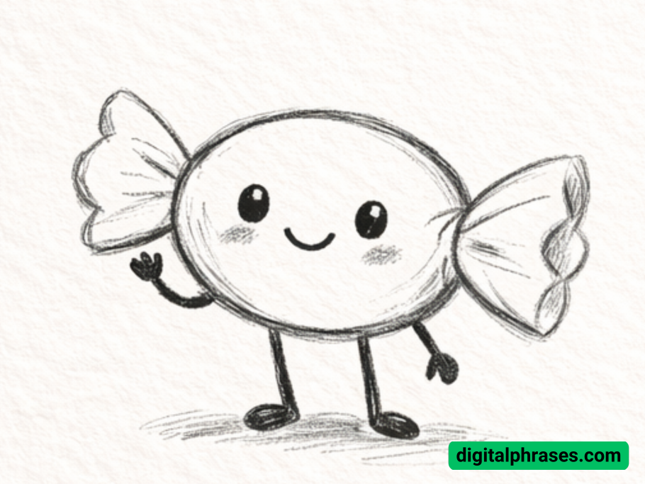 How To Draw a Cartoon Candy? How To Draw a Cartoon Candy?