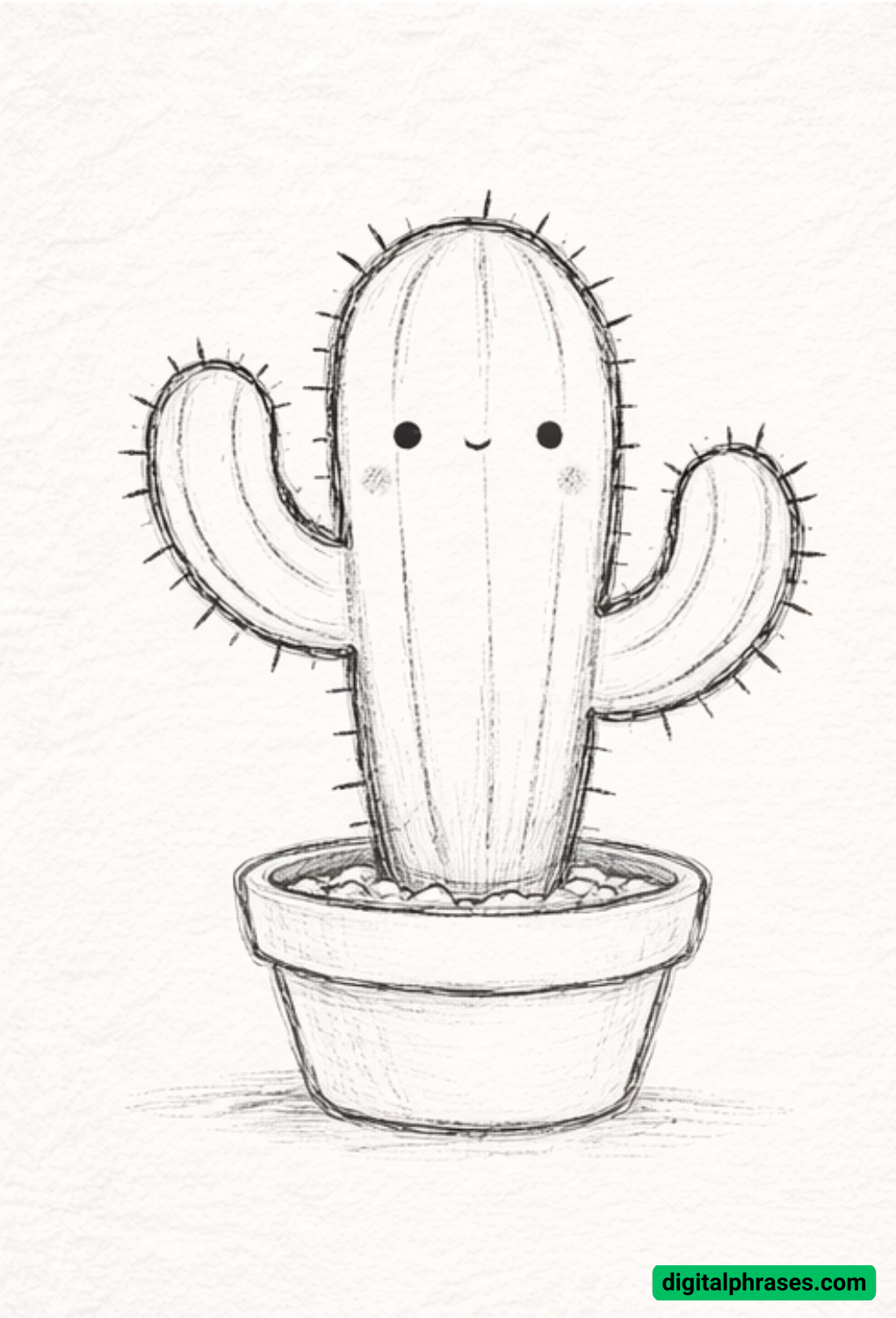 How To Draw a Cactus