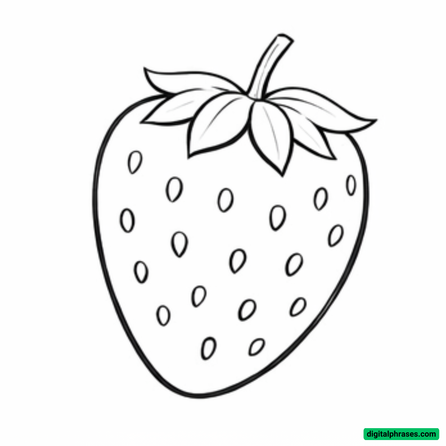 How To Draw a Strawberry?