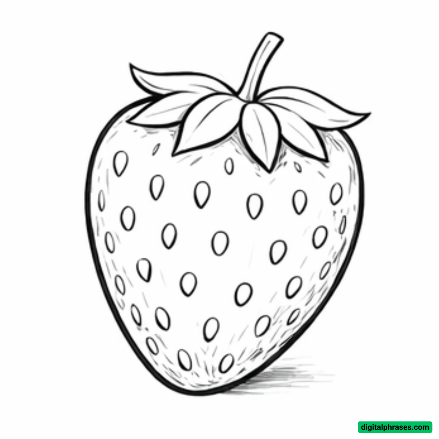 How To Draw a Strawberry?