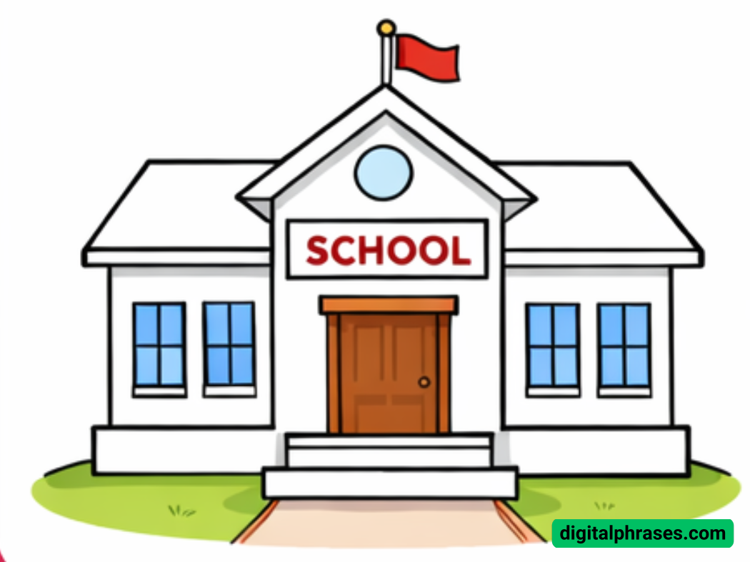 How To Draw a School How To Draw a School