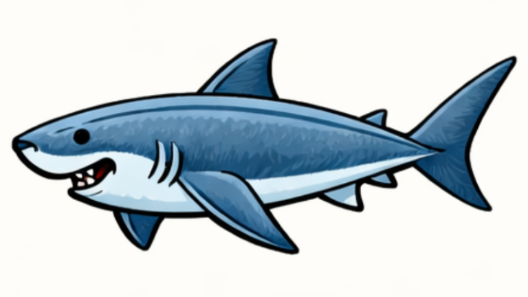 How To Draw a Shark?