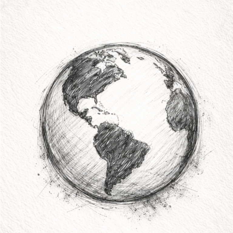 How To Draw Earth?