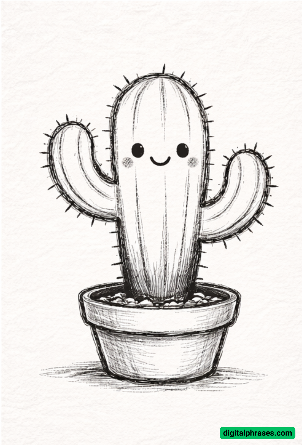 How To Draw a Cactus