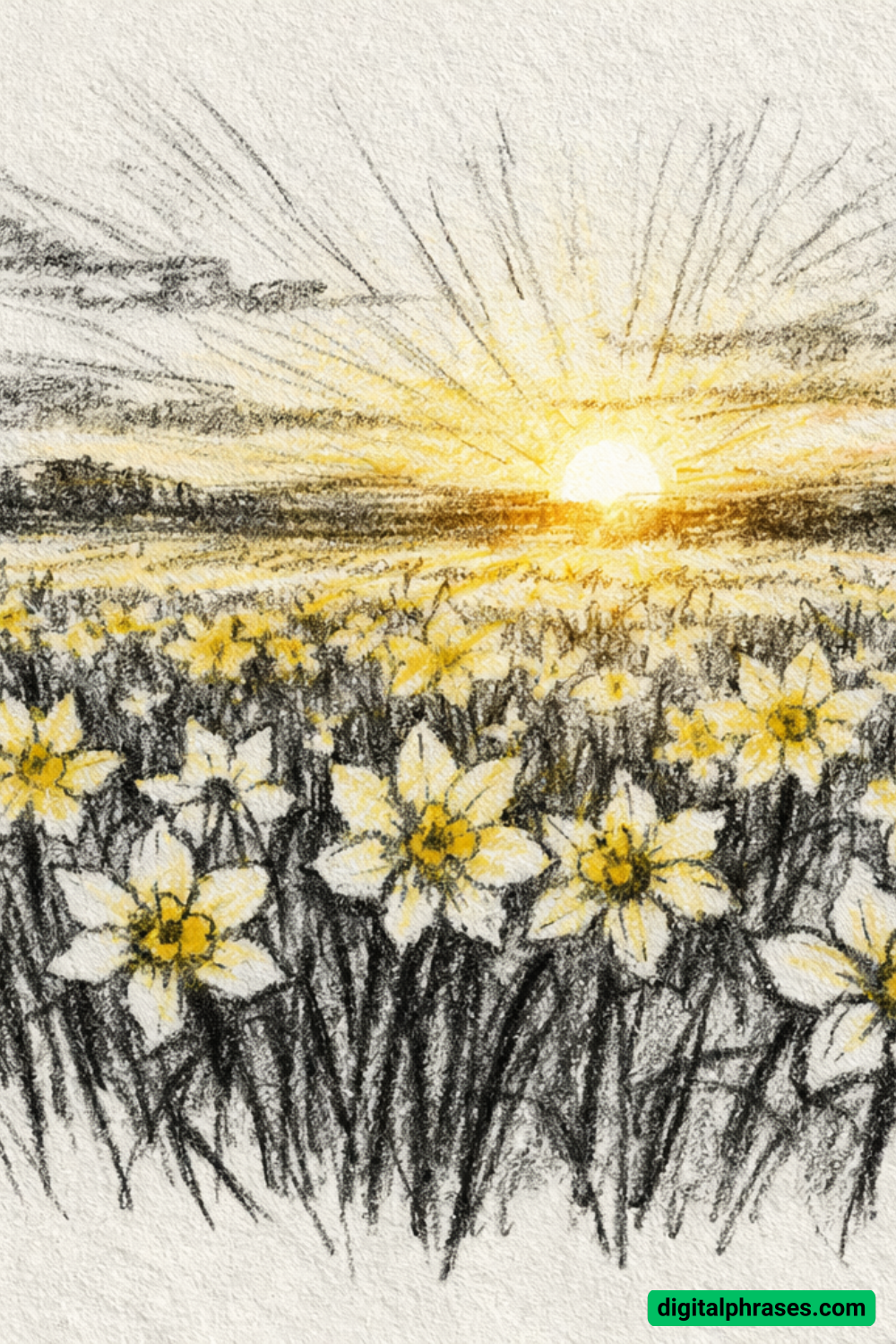 18 Daffodil Drawing Ideas