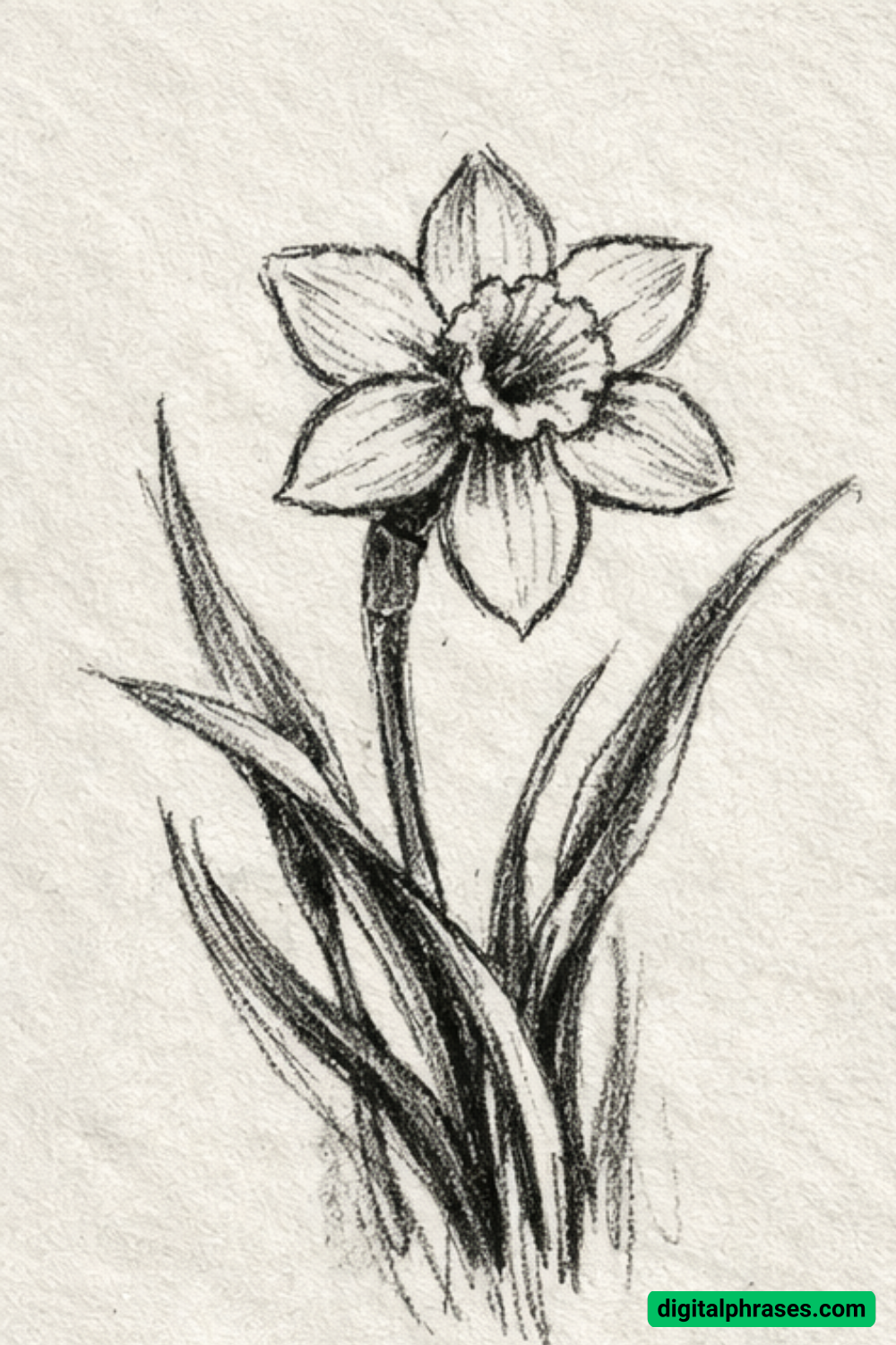 18 Daffodil Drawing Ideas 18 Daffodil Drawing Ideas