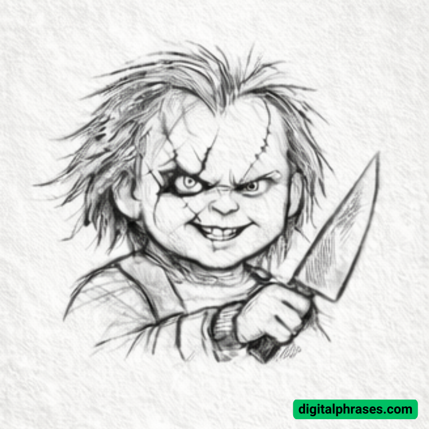 How To Draw Chucky? How To Draw Chucky?