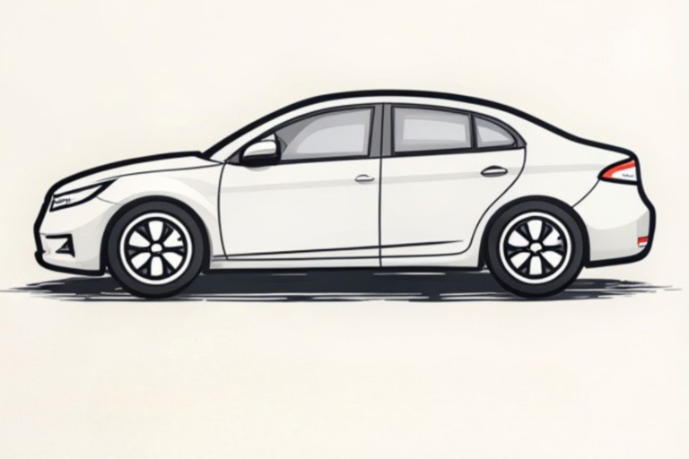 How To Draw a Car