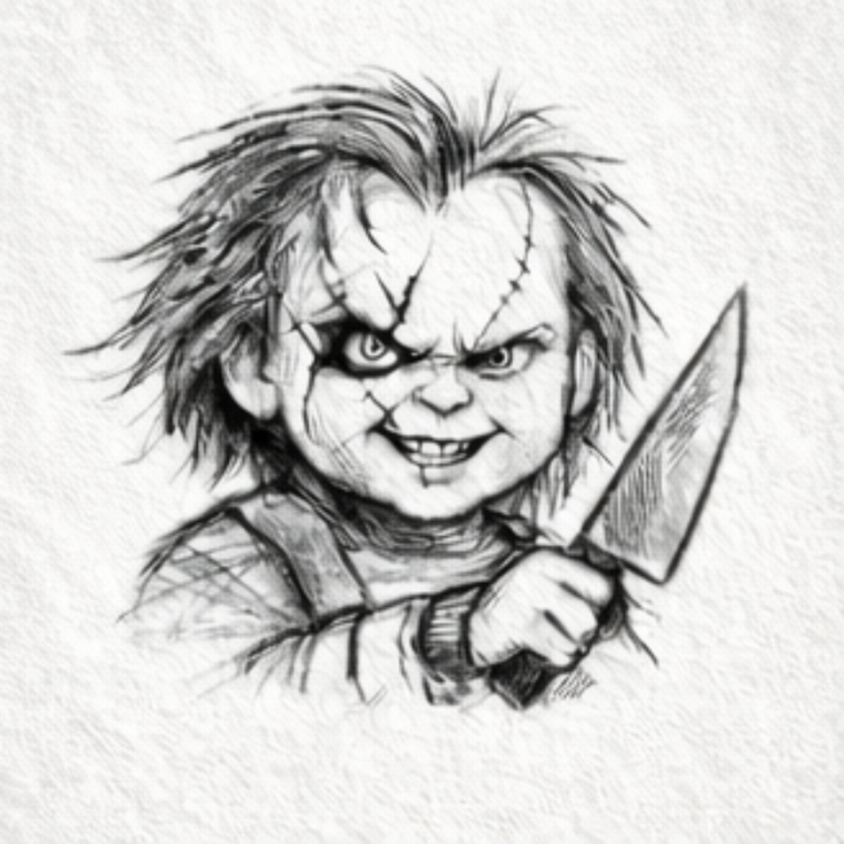 How To Draw Chucky?