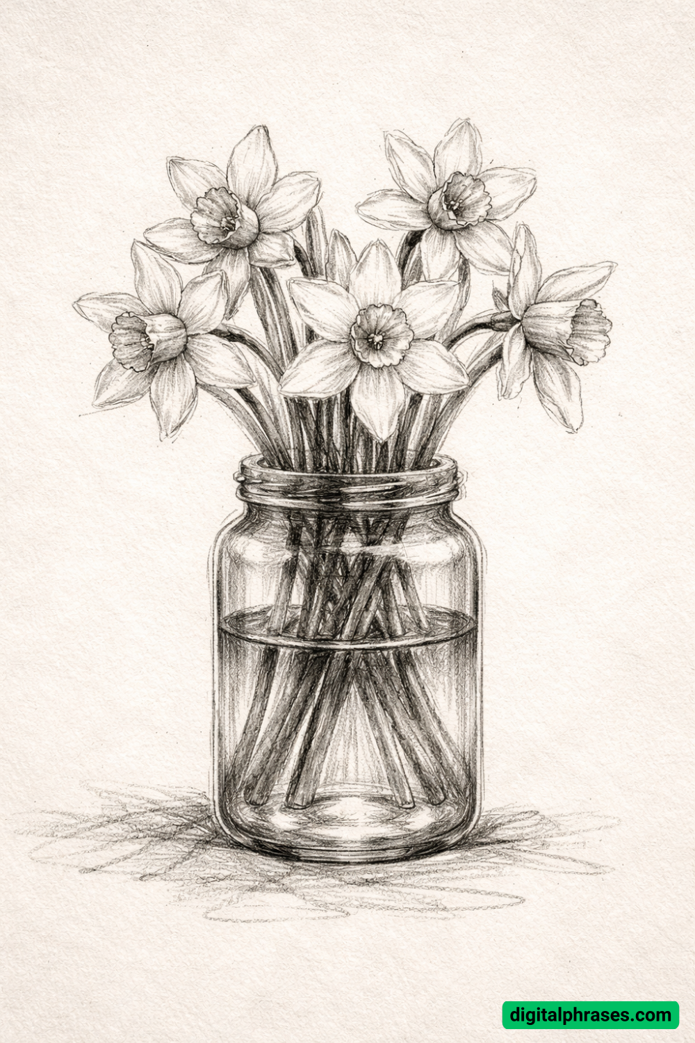 18 Daffodil Drawing Ideas