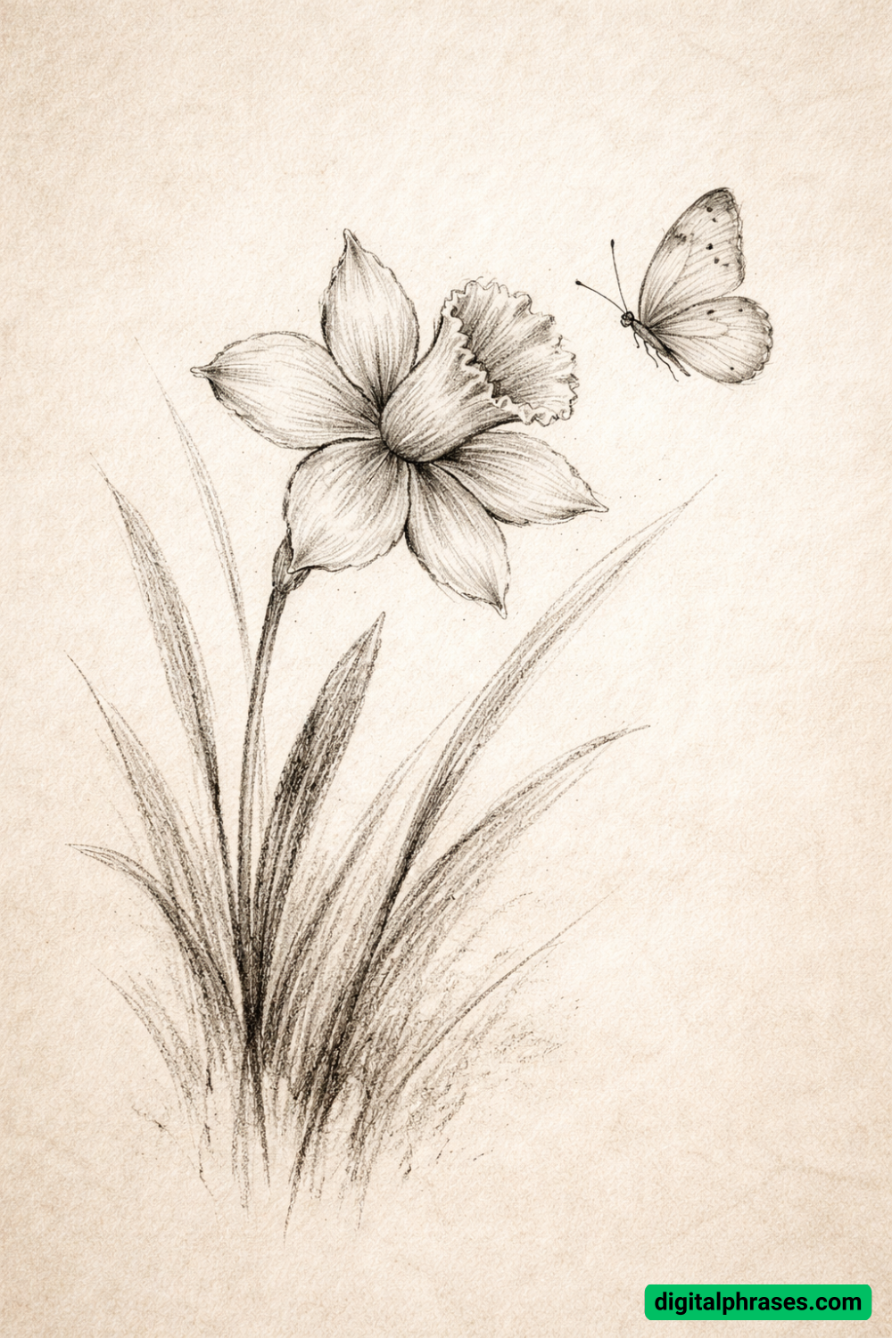 18 Daffodil Drawing Ideas