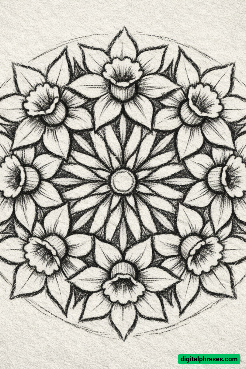 18 Daffodil Drawing Ideas 18 Daffodil Drawing Ideas