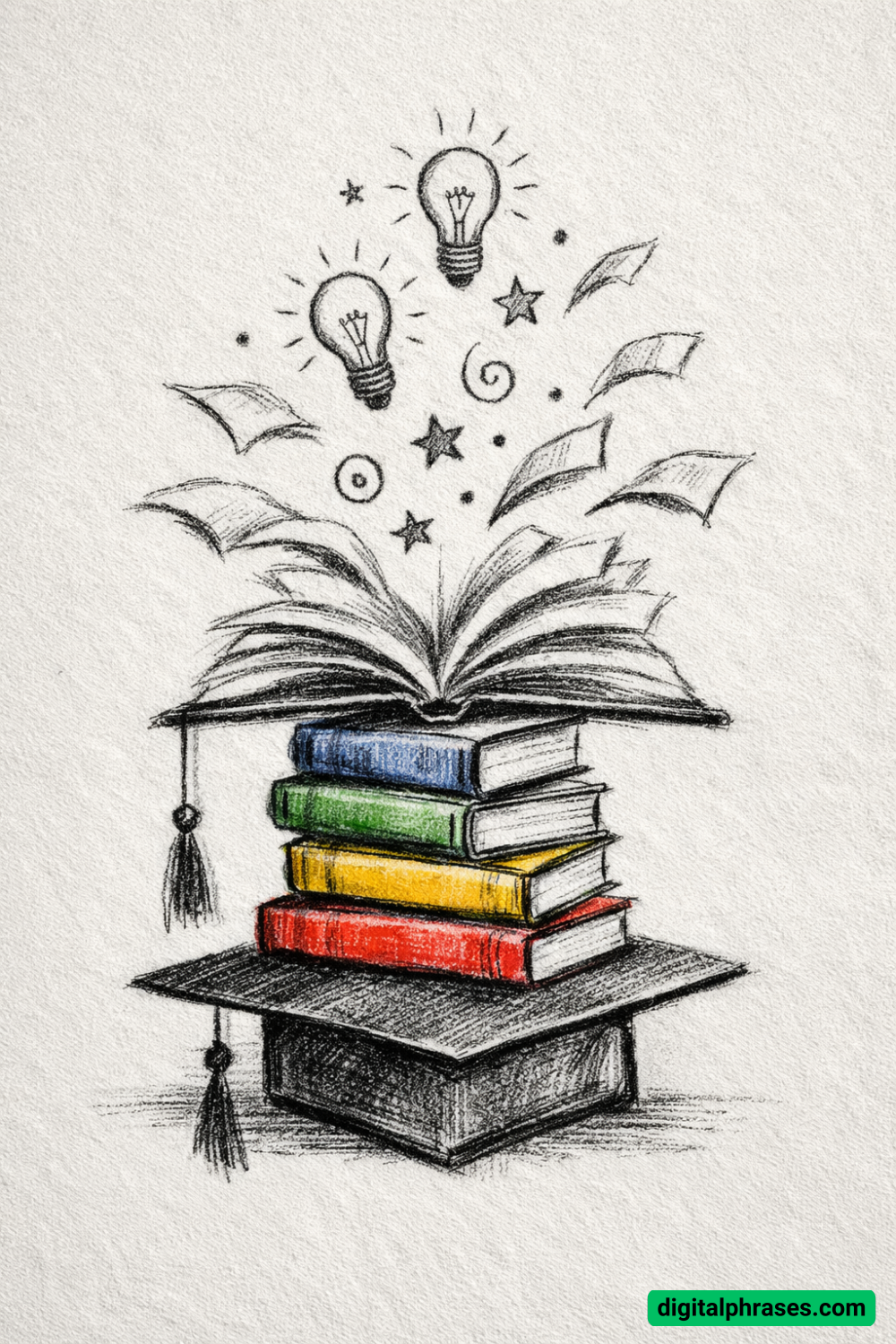 23 Graduation Cap Drawing Ideas