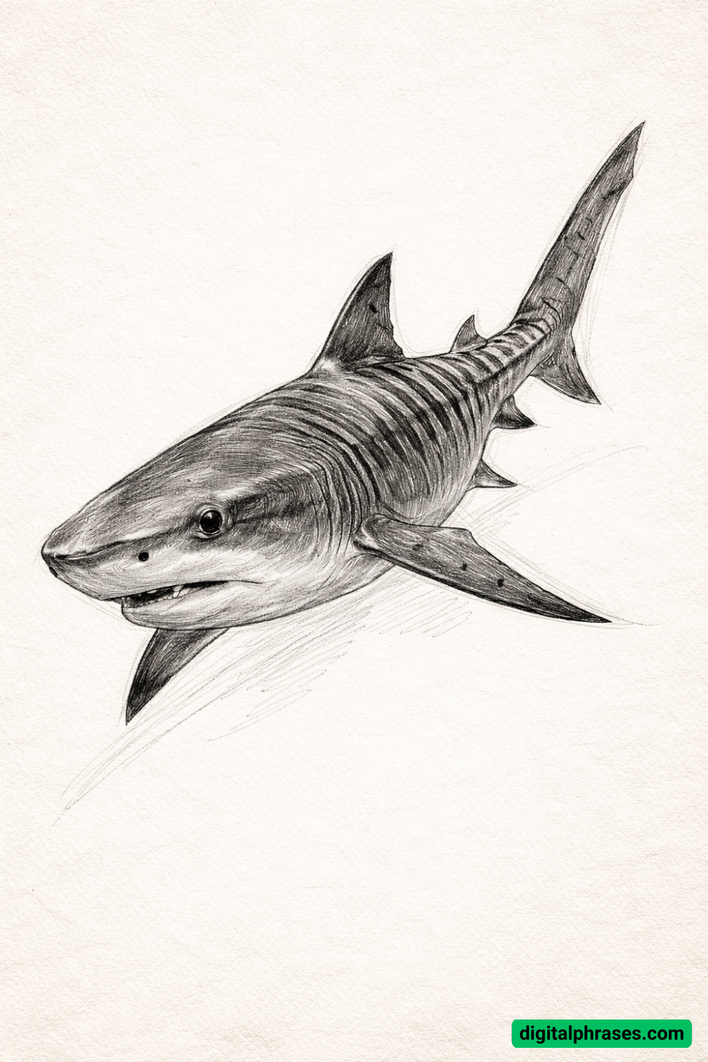 19 Shark Drawing Ideas 19 Shark Drawing Ideas