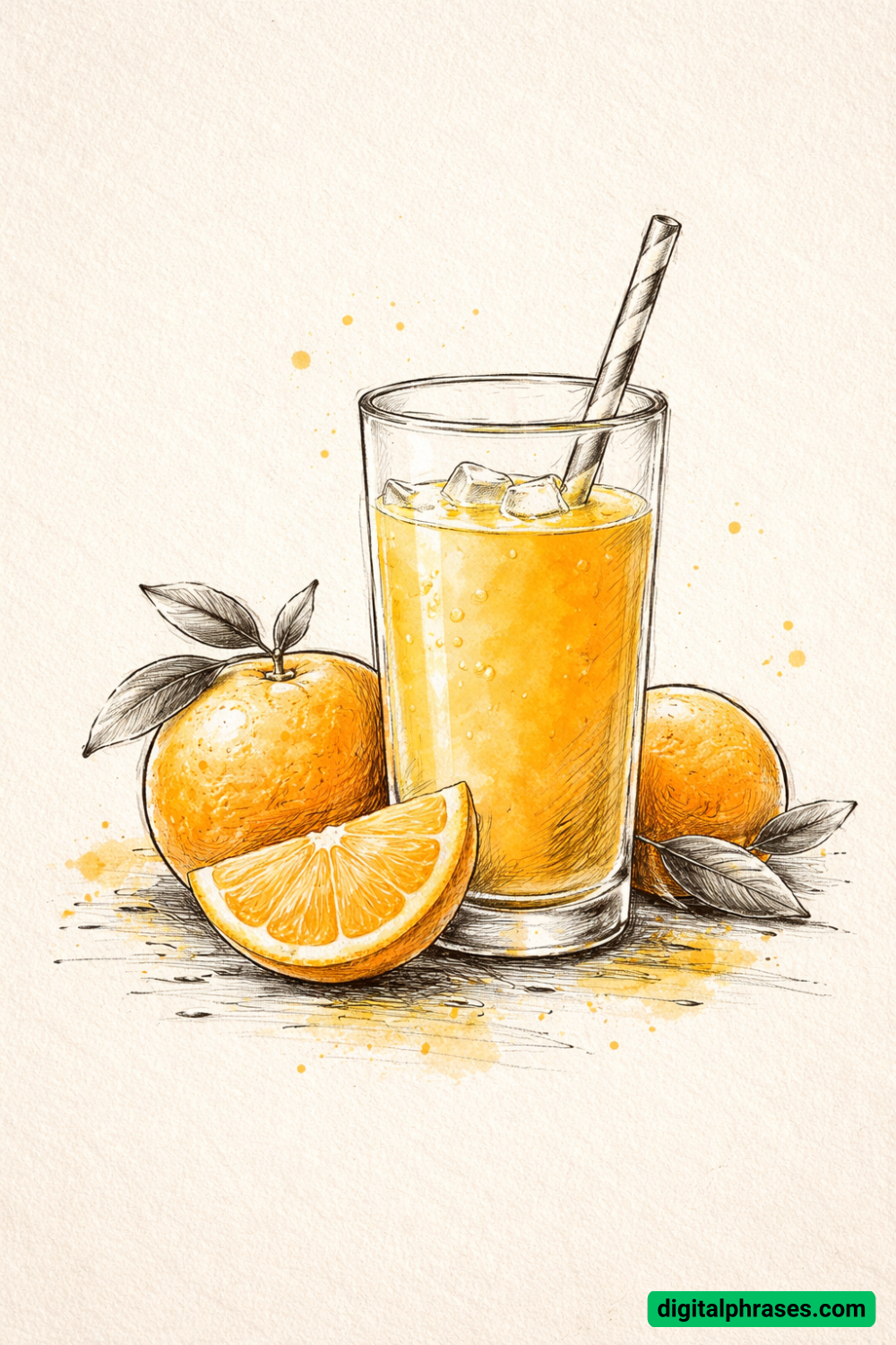 16 Orange Drawing Ideas 16 Orange Drawing Ideas