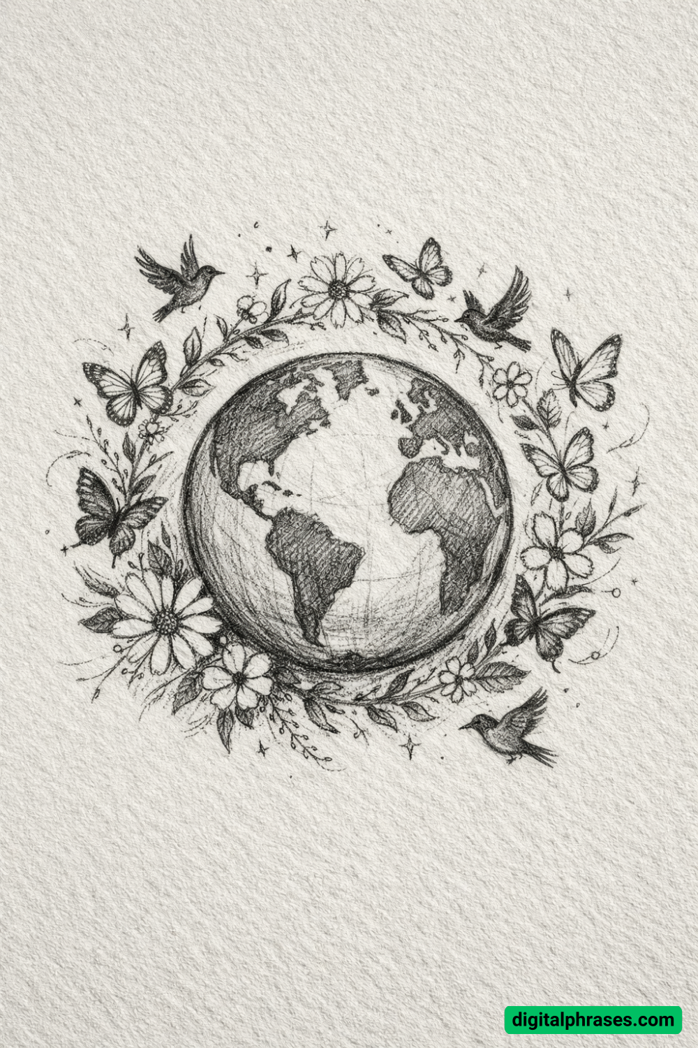 25 Earth Drawing Ideas